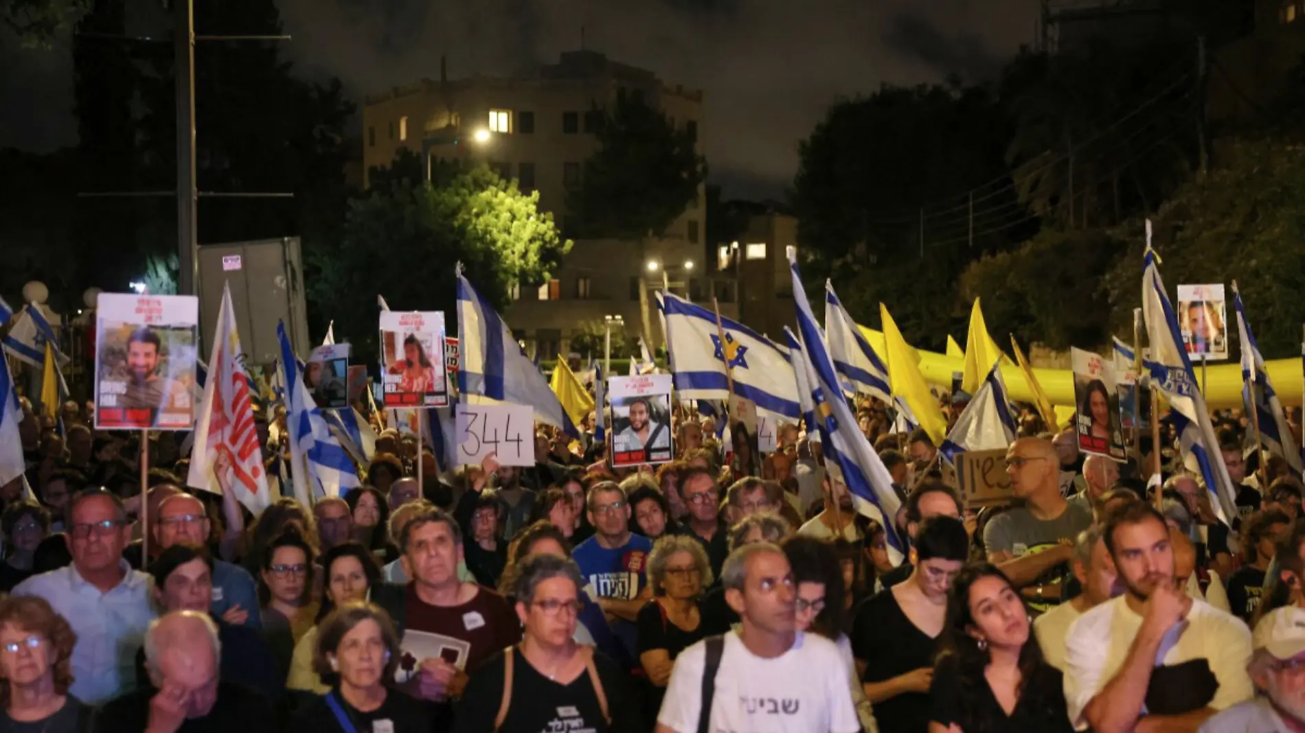 manifestaciones tel aviv